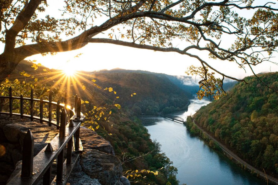 Hawks Nest State Park, West Virginia, USA